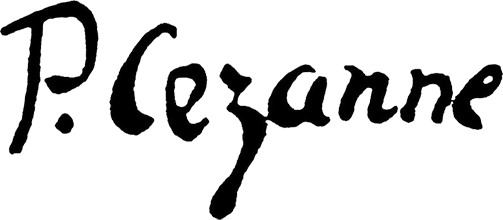 Signature de Paul Cézanne